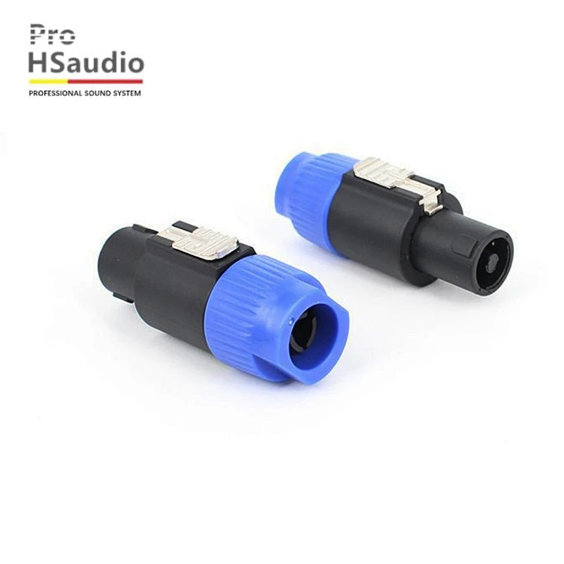 

ProHSaudio HS327 Four Core Audio Professional Speaker Plug NL4 Audio Cable Connector Power Amplifier Canon Head Ohm Connector