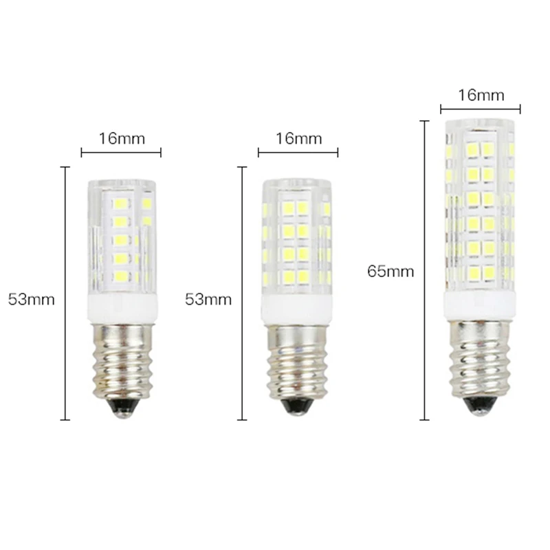 10X Высокое качество LED E14 лампа 5 Вт 7 9 2835SMD Светодиодная 220 в 230 В светодиодный