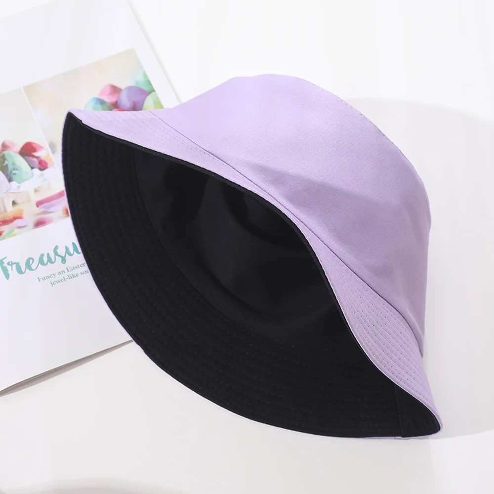 

Bucket Hat Summer Sandy Beach Hat Narrow Brim Breathable Sun Hat Fur Outdoor Sun Protection Unisex Casual Solid Multicolor Style