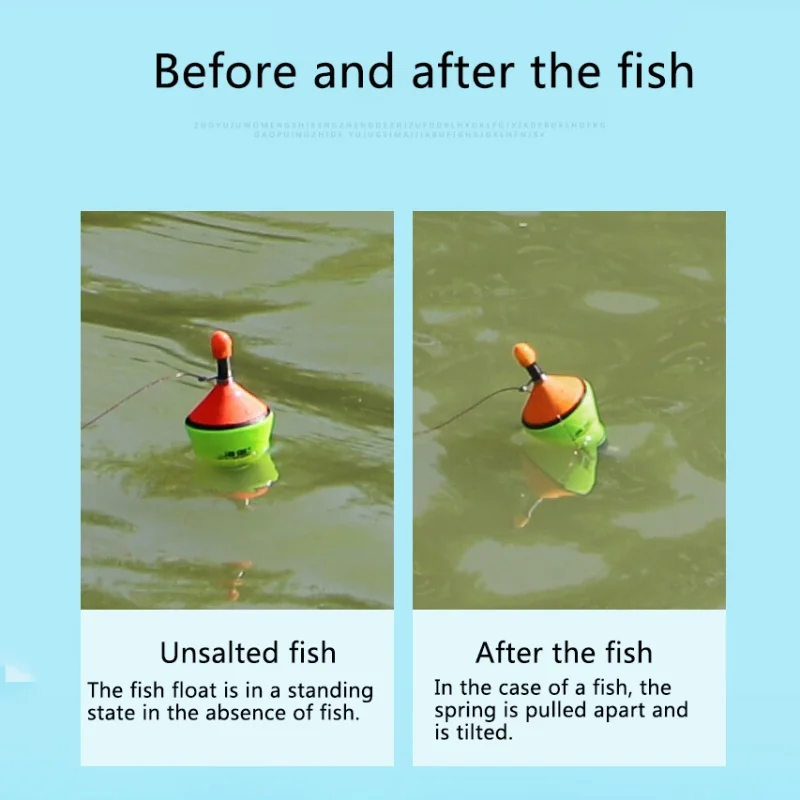 Portable Fishing Float Device Automatic Fishing Float Fishing Accessories Fast Fishing Bobber Set New Upgrade