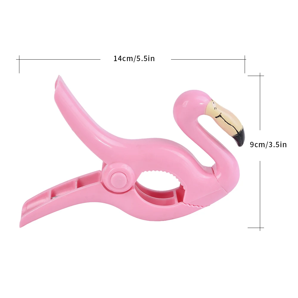 Large Plastic Animal Sun Lounger clothes Clip Beach Towel Pegs clothespin Clips to Sunbed Multicolor Wind | Дом и сад