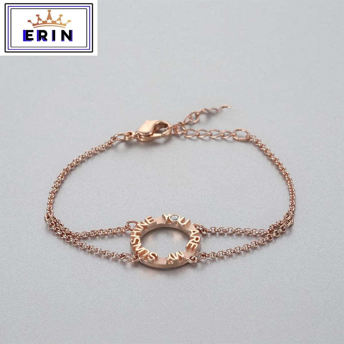 

ERIN High quality SWA, sweet temperament letter Bracelet