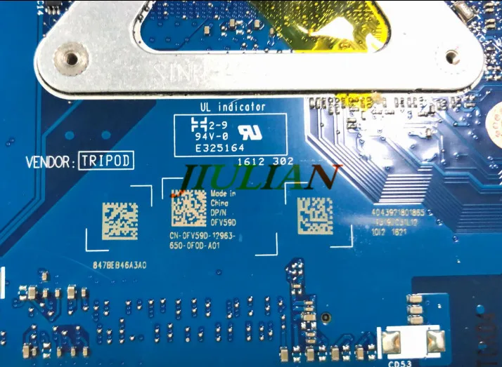 Placa CN-0FV59D 0FV59D для Dell Inspiron 5559 15 6 "W/ i5-6200U 2 3 GHz Материнская плата LA-D071P FV59D Рабочая и