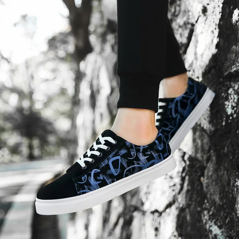 

Men Casual Shoes 2019 Summer Canvas Shoes Men Breathable Casual Canvas Men Shoes Walking Men Shoes Chaussure Homme Factory sales