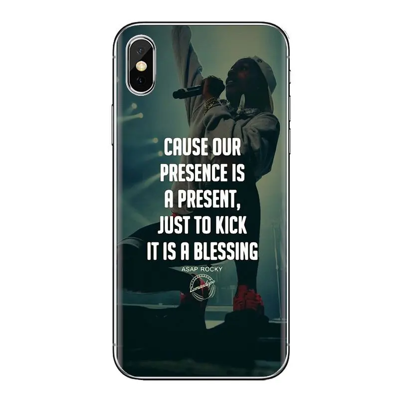 A$AP Rocky Asap Rapper Soft Transparent Cases For Xiaomi Mi4 Mi5 Mi5S Mi6 Mi A1 A2 5X 6X 8 9 Lite SE Pro Max Mix 2 3 2S |