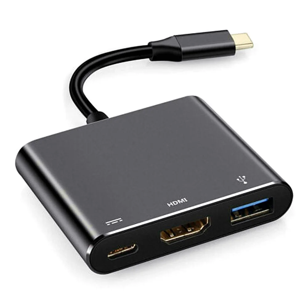 3 адаптера USB Type C Hub to HDMI 4K Поддержка Samsung Dex mode USB-C док-станция с PD для MacBook Pro/Air |