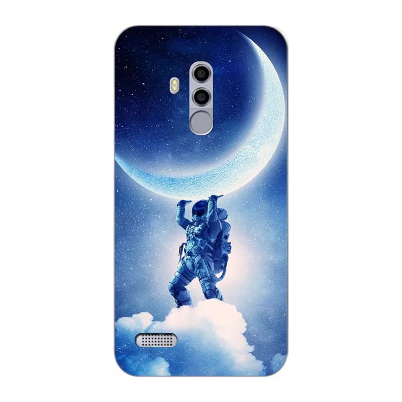 A082 Мягкий чехол из ТПУ с принтом для Leagoo T8S оригинальные чехлы для телефона силиконовые чехлы цветок Para красочные Coque для Leagoo T8 S HD - Цвет: A082
