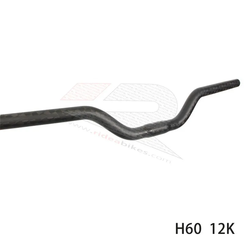 Цена Руль из углеродного волокна RIDEA 25,4x560 мм 12K UD для Brompton Birdy Bmx General M Bar