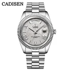 Часы мужские CADISEN C8185, Япония, MIYOTA-8285 Movt, дневная Дата, метеоритный циферблат, сапфировое стекло, механический автомат, часы для дайверов, 10 АТМ