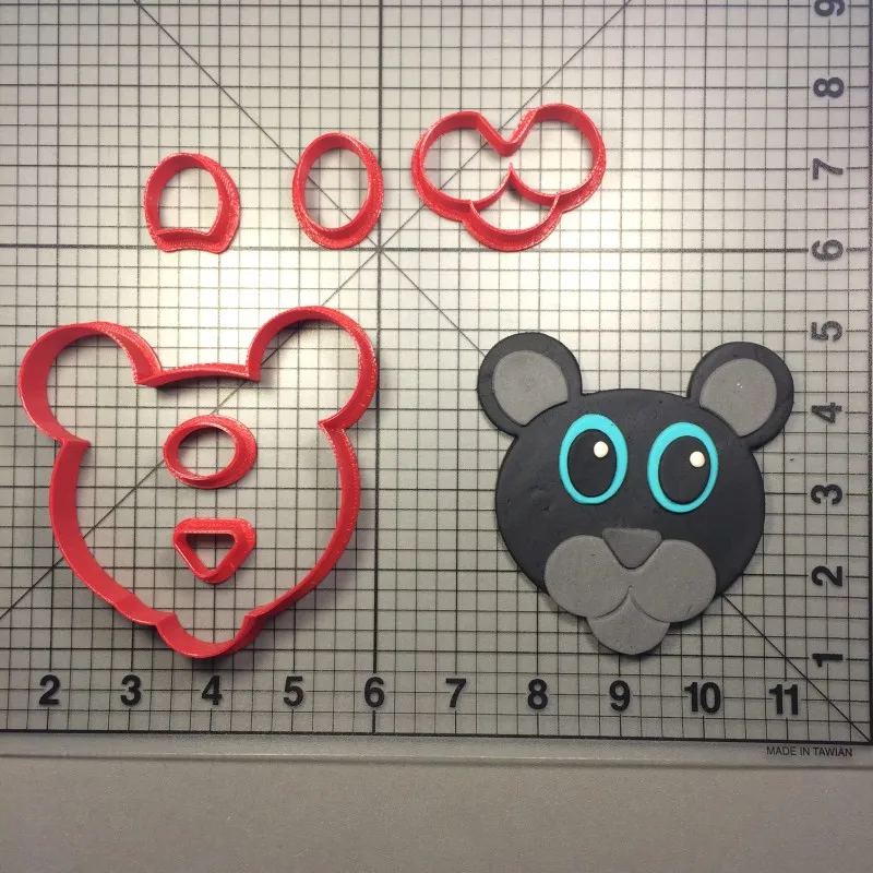 Милый Животные Чистка для лица и тела пантера Щенячий патруль форма помадки на