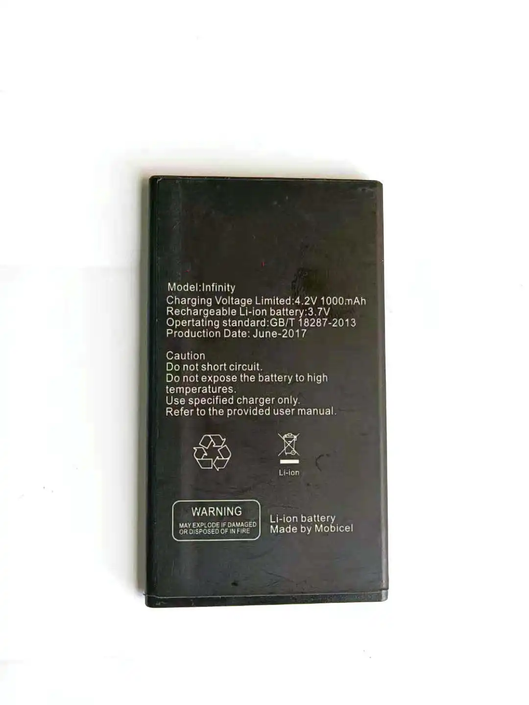 Новый аккумулятор 1000 мАч для мобильного телефона MOBICEL INFINITY