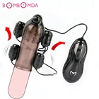 Массажер для мужской эякуляции, 12 Скоростей, для задержки эякуляции