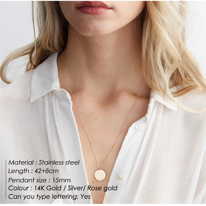 Женское Ожерелье из нержавеющей стали Visunion ожерелье с подвеской в виде ромашек и