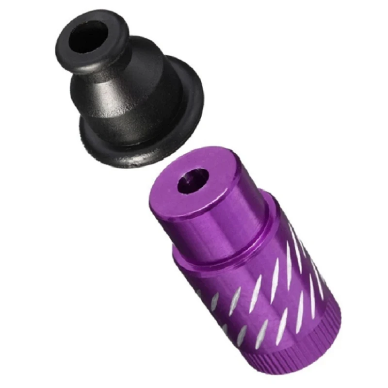 1Pc Rubber Mouth Metal Smoking Pipe Mini Snuff Bottle Tobacco Weeds wholesale Portable Accessories 4 Style | Дом и сад