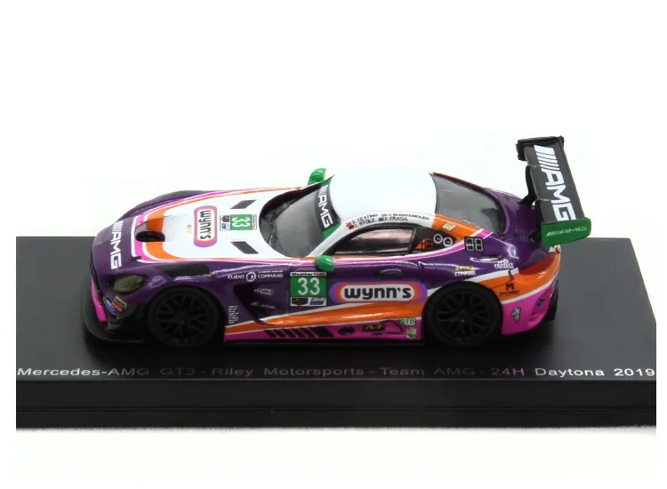 Spark 1:64 AMG GT3 No.33 24H Daytona 2019 Diecast Model Car | Игрушки и хобби