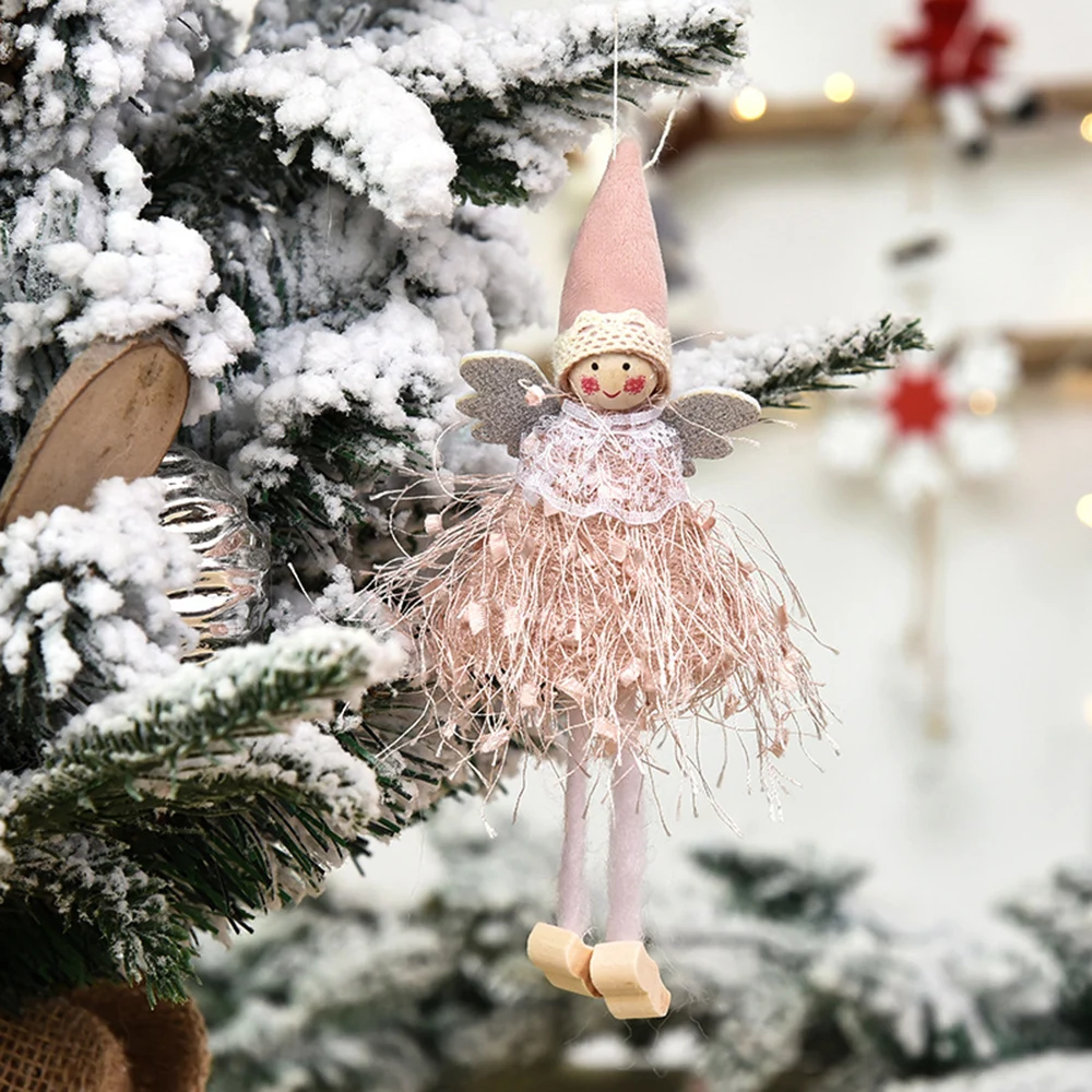

New Year Christmas Tree Hanging Angle Doll For Home Party Wedding Table Decoration For Durable And Practical Use
