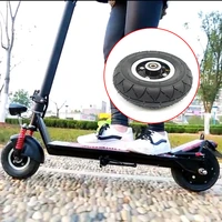 electric scooter tyre with wheel hub 8 scooter 200x50 tyre inflation electric vehicle aluminium alloy wheel pneumatic tire