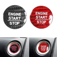 black red durable car engine start stop push button cover sticker auto decoration accessories fit for honda civic 10th 2017 2020