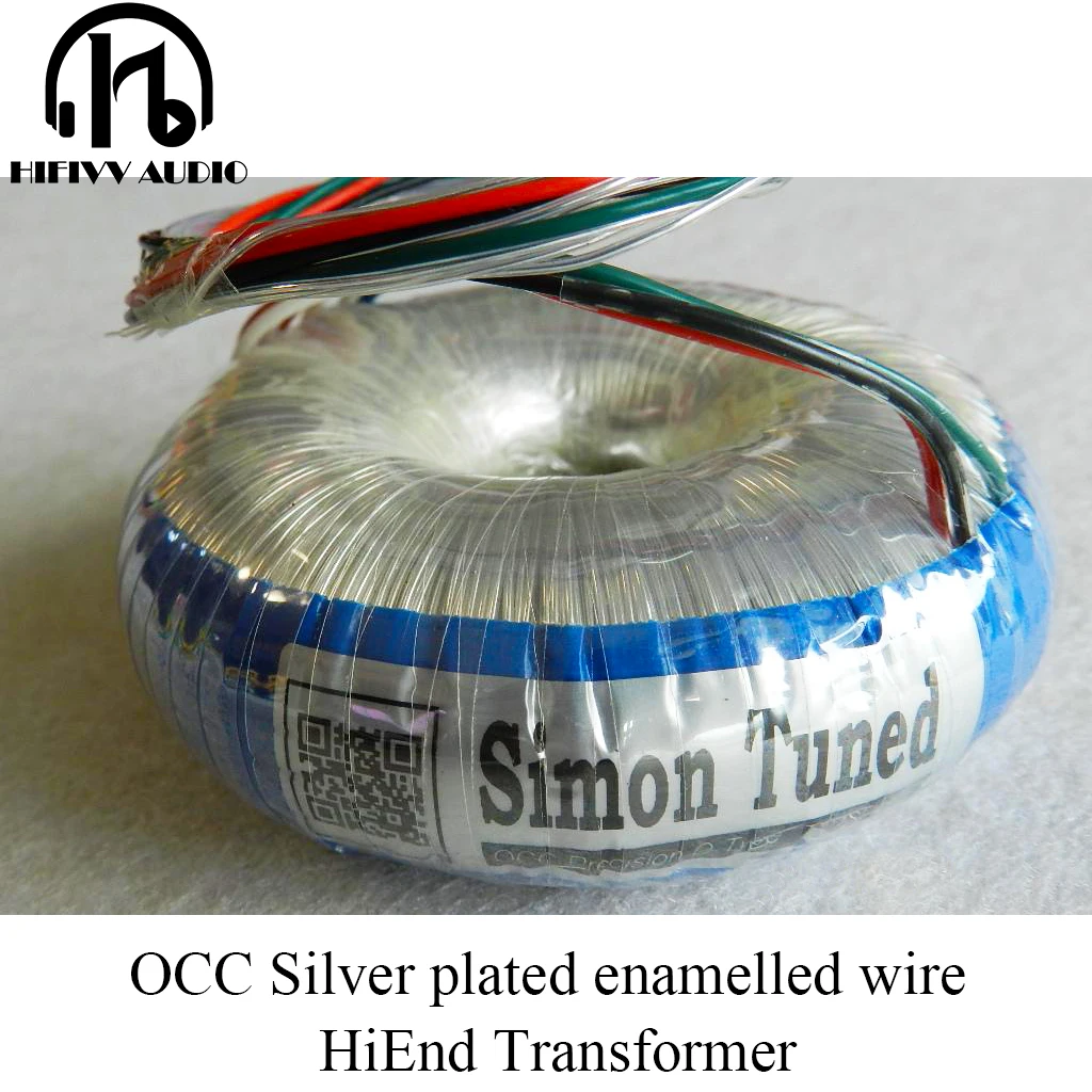 

Customized 54W Simon Tuned O Core Transformer with HiEnd OCC Silver plated enamelled wires For HiFi Audio Amplifier
