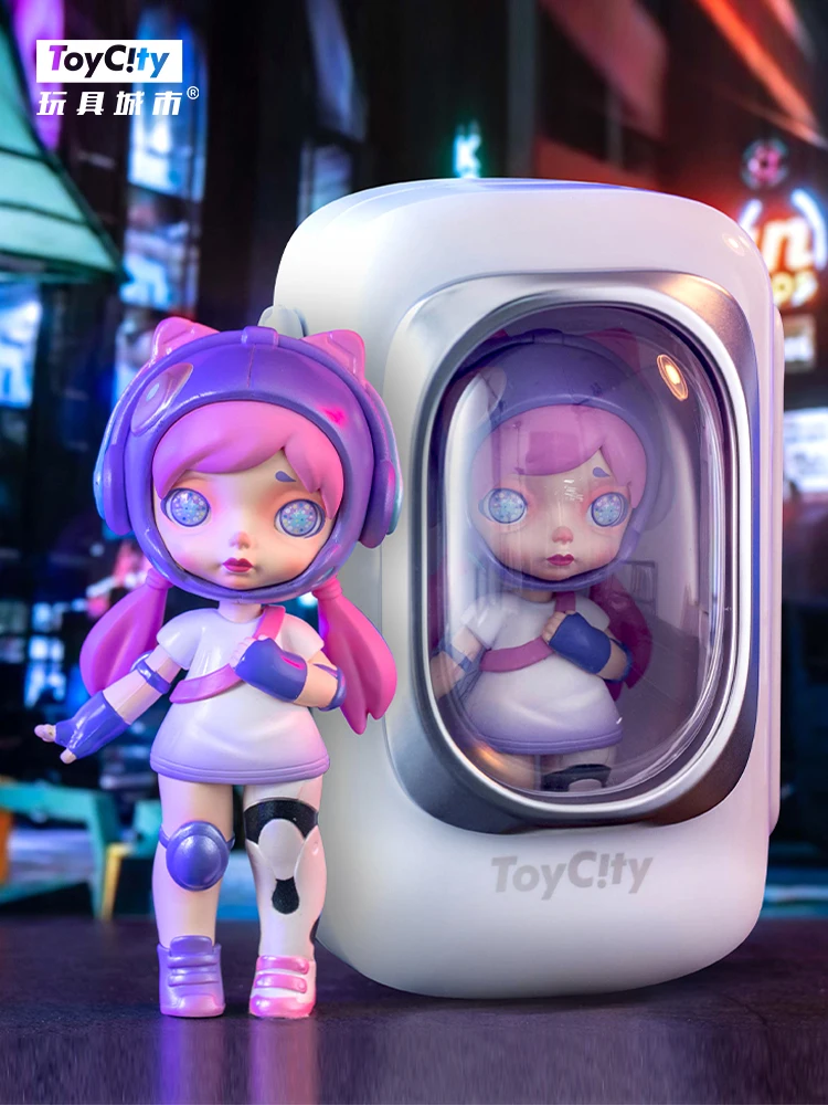 Женская Игрушка Laura Space Capsule серия Cyberpunk угадай сумку Каджа сиега милая модель