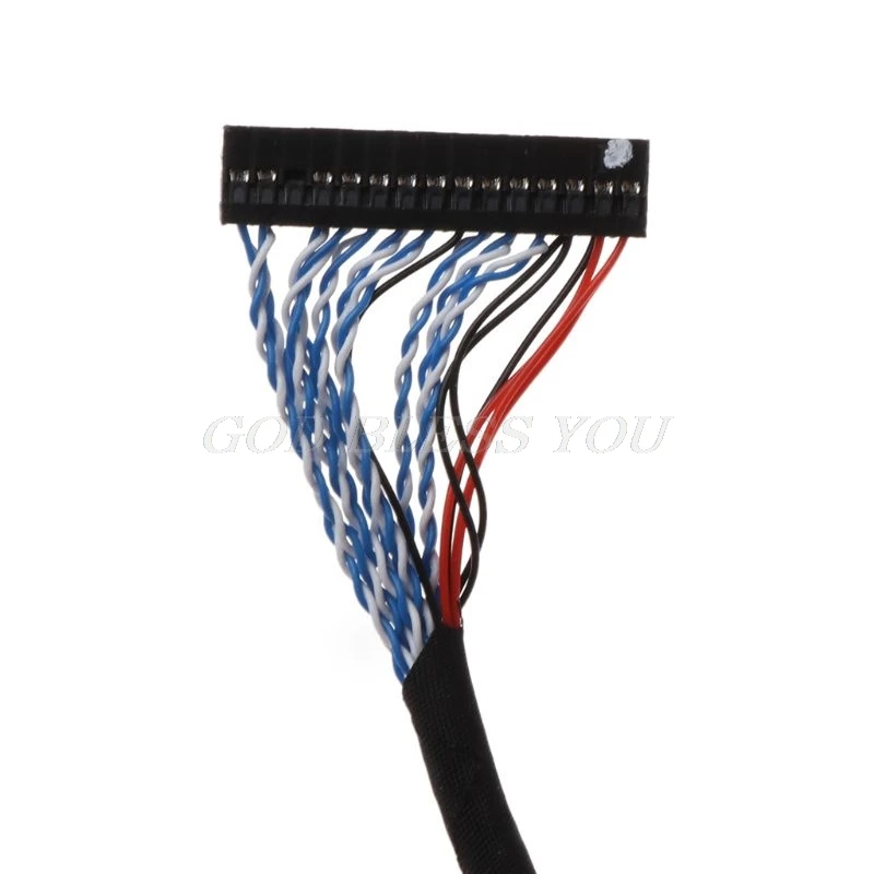 Крючки LVDS кабель D8 FIX 30P 30 двойные штифты 2ch 8bit 1 0 мм Шаг 250 500 17 21 дюймов ЖК дисплей