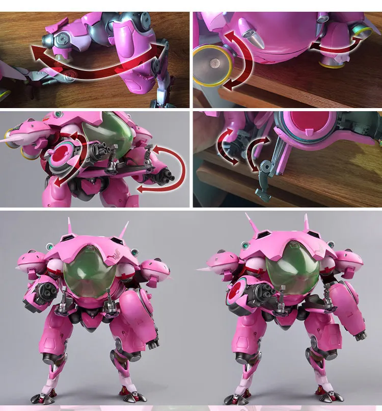Новые Overwatches фигурка D. VA mech коллекция модле игрушка подарок в коробке | Игрушки и