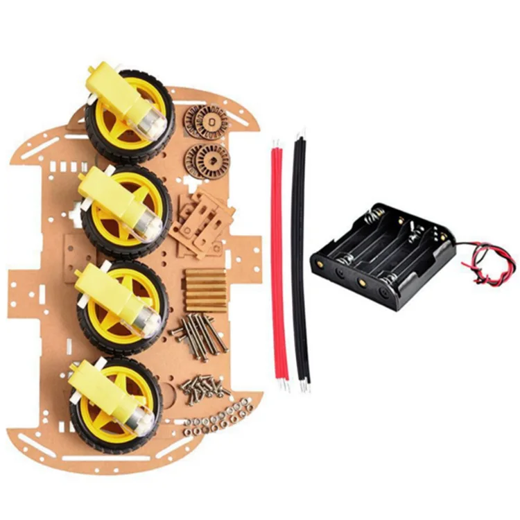 Четырехколесный автомобильный шасси кодовая плата измерение