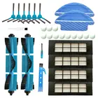 Запчасти для робота-пылесоса Cecotec Conga 3090, сменные детали для главного колеса, боковая щетка, Накладка для швабры, фильтры НЕРА