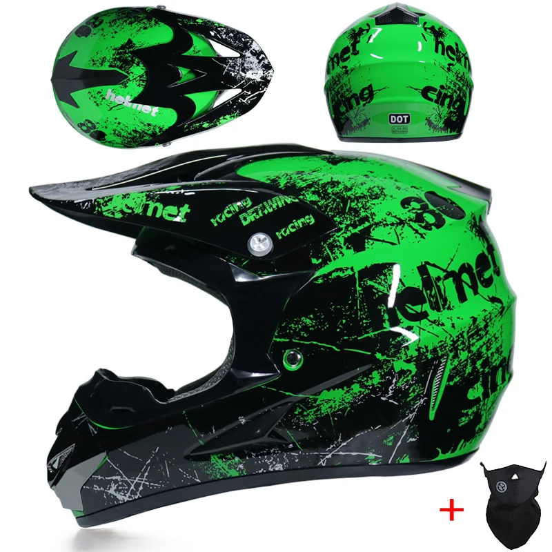 

2021 NEW Casque Moto Full Face Motorcycle Helmet Cross Capacete Motocross Off-road ATV MTB Downhill Racing Casco Cascos Kids