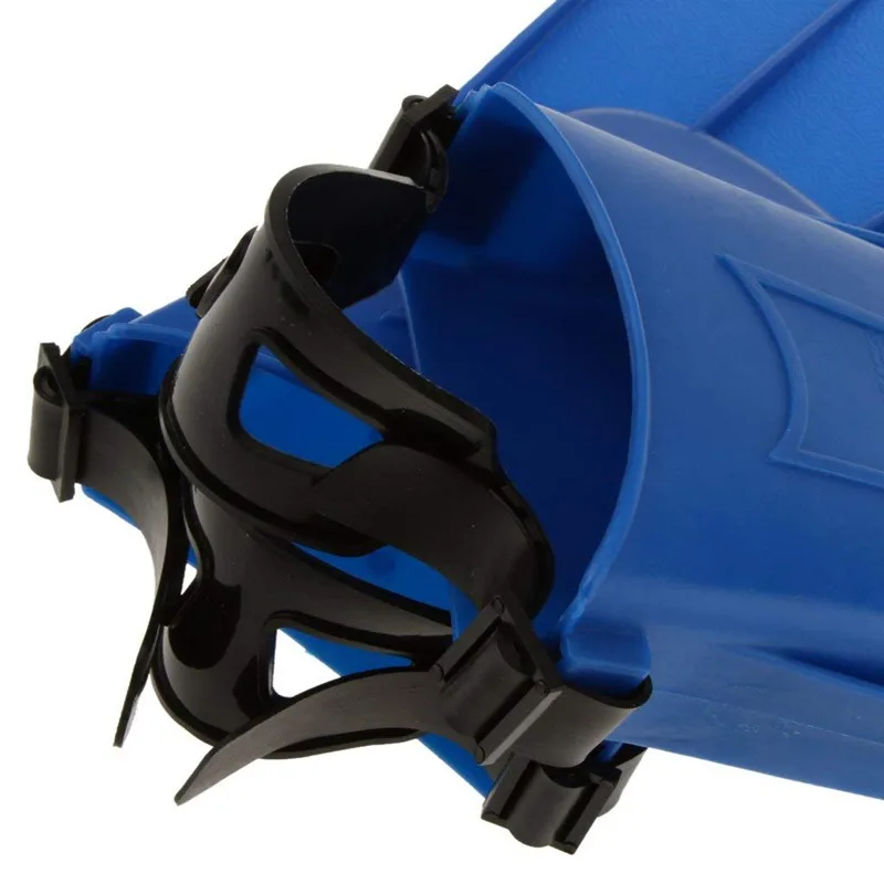 Детские Взрослые регулируемые ласты для плавания плавники дайвинга-синий M: 30-36 |