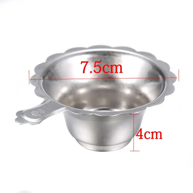 

Stainless Steel Teaware Tea Strainer Tea Infuser Basket Fine Mesh Filters For Loose Tea Leaf Drinkware Tools Kitchen Accessories
