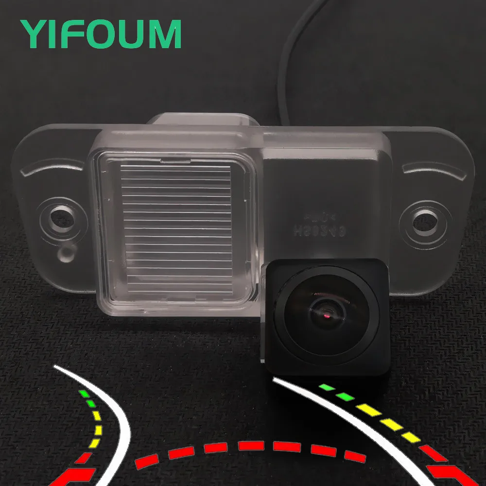 

AHD Fisheye Starlight Night Vision Dynamic Trajectory Car Rear View Wireless Backup Camera For SsangYong Micro Actyon 2006-2010