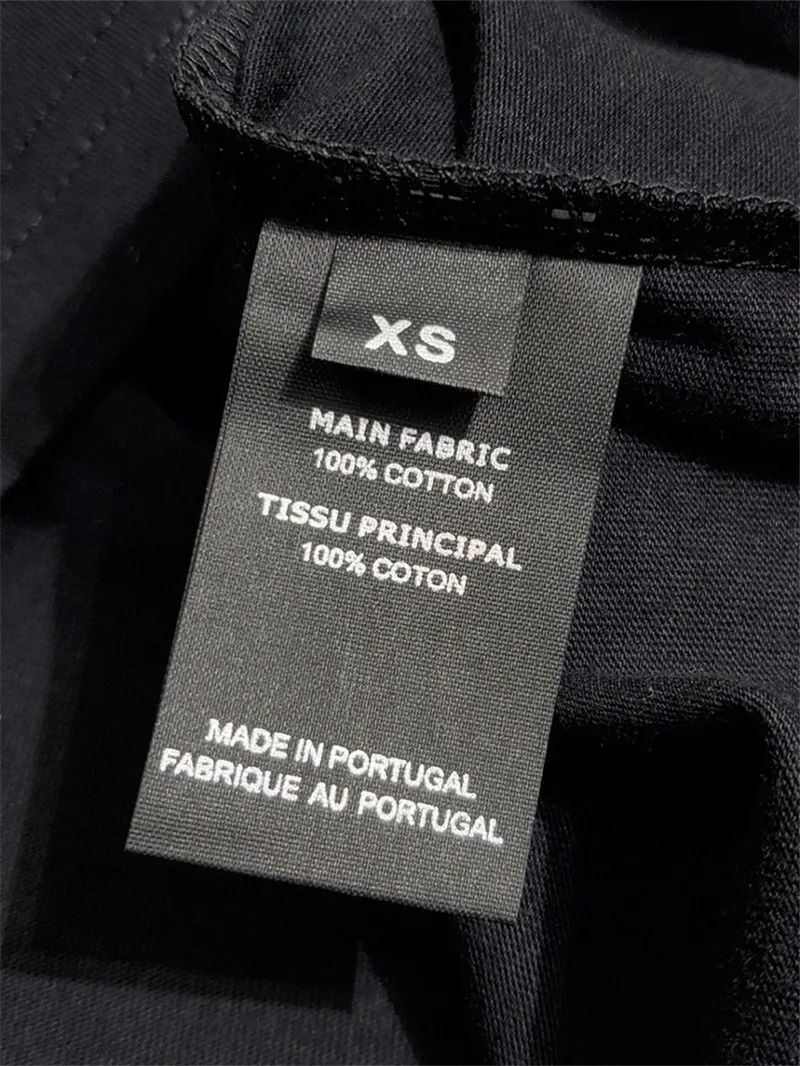 

2021ss Heavy Fabric VETEMENTS T-shirt 1:1 High Quality Oversize Top Tees Embroidered Tag T-shirts