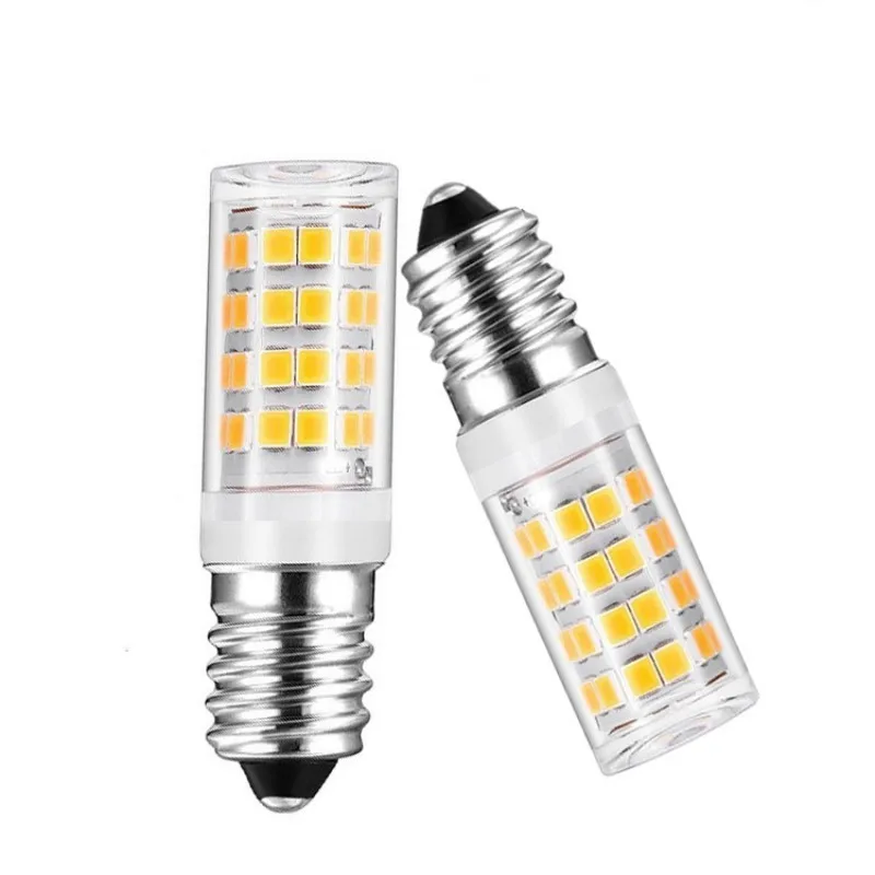 

2pcs E14 stroboscopic ceramic 88 lamp depth dimming 6W 220V LED Corn Bulb SMD2835 Replace Halogen Chandelier Lights e14 sockrt