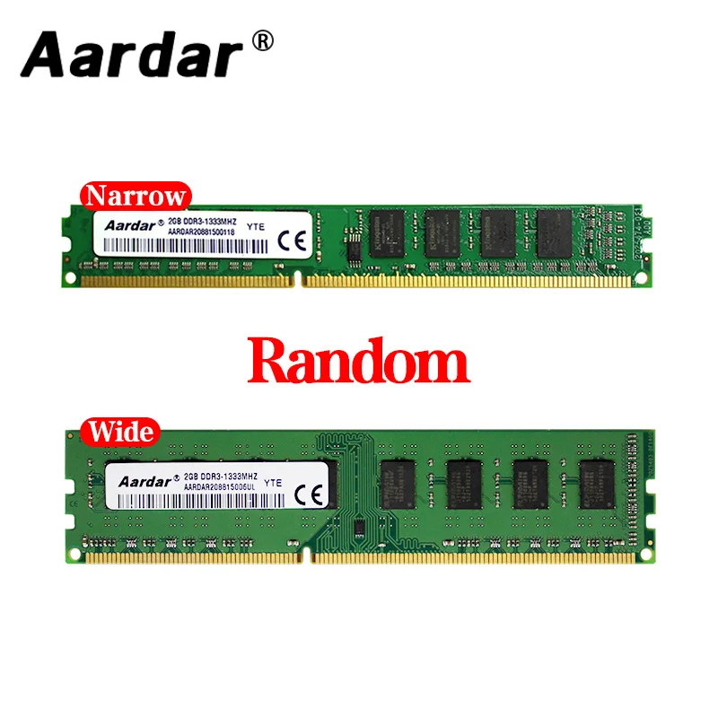Оперативная память Aardar для компьютера ОЗУ 2 Гб 1600 МГц 4 8 DDR3 1333 настольного