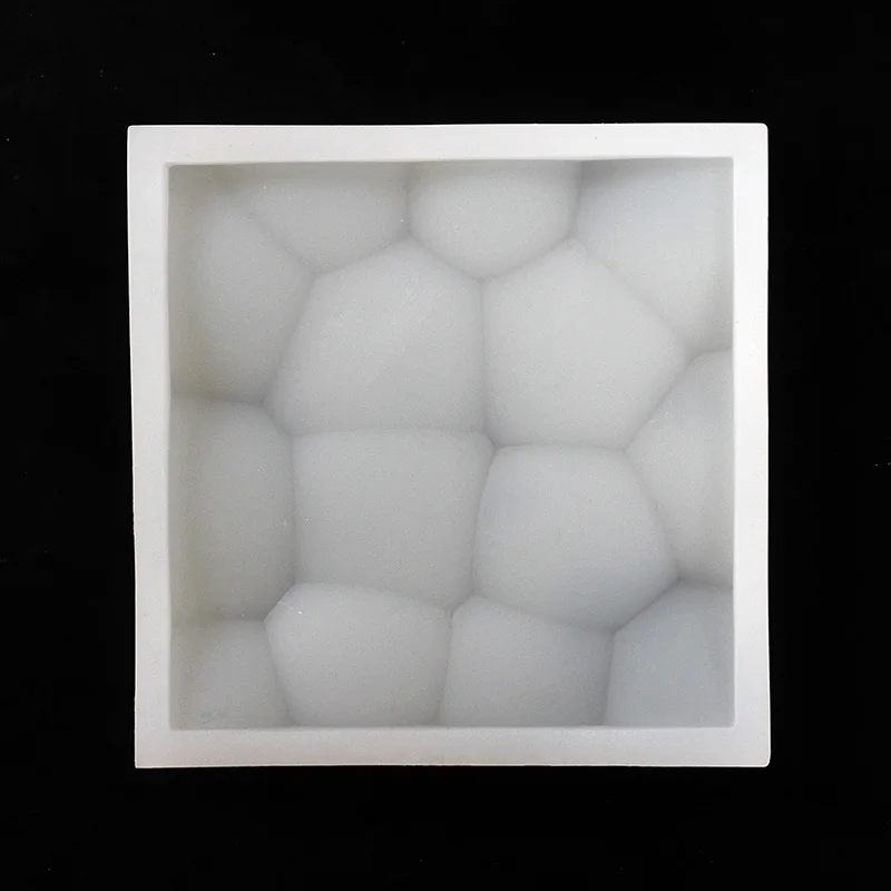 Силиконовая форма квадратный цемент бетон для настенных панелей 3D облицовка