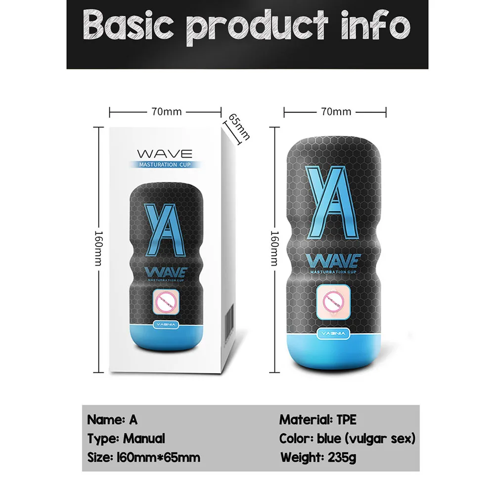 Чашка для мастурбации секс-игрушки мужчин Мужской мастурбатор Реалистичная