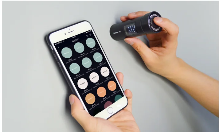 Умный компактный цветной измеритель Профессиональный высокоточный и