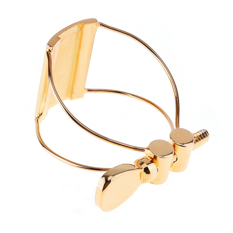 Позолоченный мундштук кларнета Bb Лигатура зажим с головкой флейты колпачок