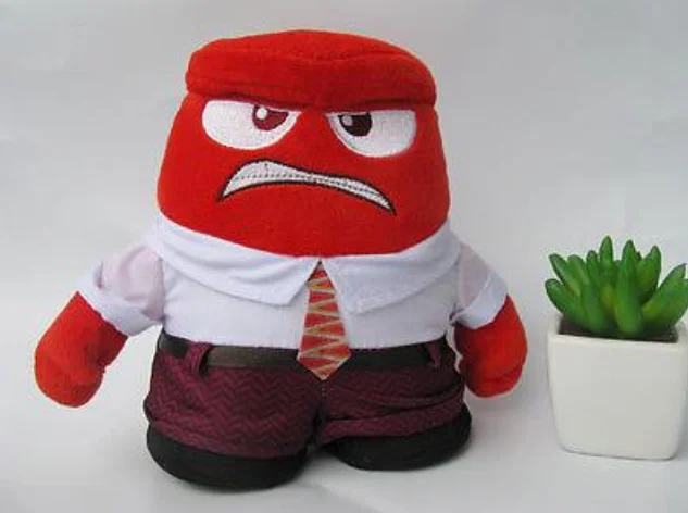 Hot Sale Plush Toys Sadness Fear Joy Disgust Anger Soft Stuffed Toy Doll Inside Out For Kids | Игрушки и хобби