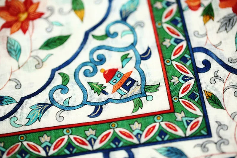 48*48 см роскошный носовой платок в японском стиле женские хлопковые косынки