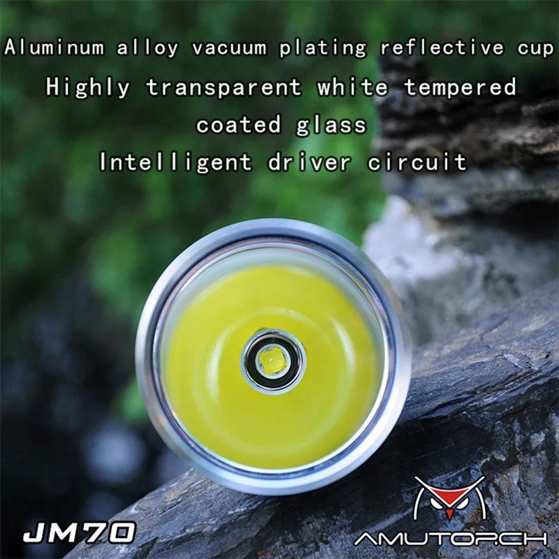 Amutorch JM70 CREE XHP70.2 4000лм 716 м дальность луча Метчик Flashllight поиск охота 26650 фонарик