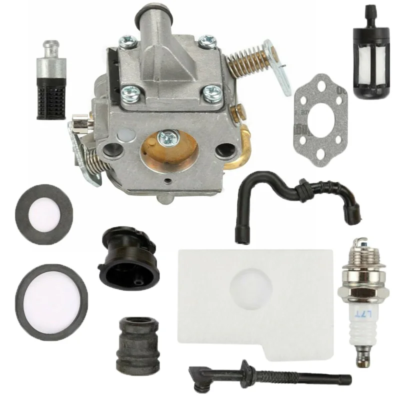 Топ продаж карбюратор Tune Up Kit подходит для Stihl 017 018 MS180 MS180C и MS170C бензопила прочная