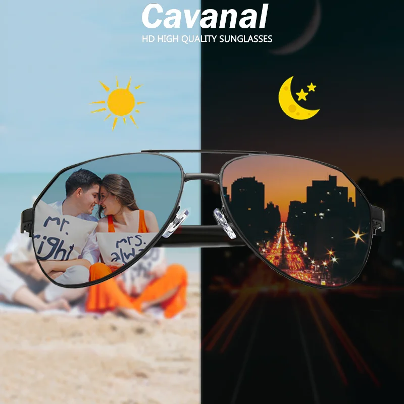 Мужские солнцезащитные очки с поляризацией HD для вождения мягкие TR90