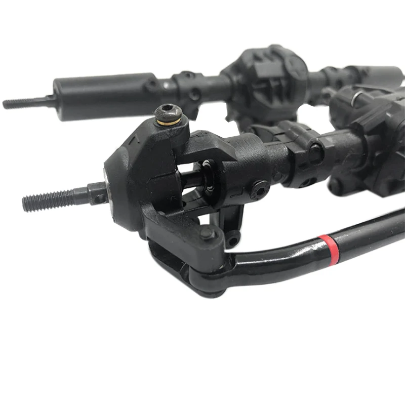 

1:10 RC Rock Crawler Axle,Axial SCX10 90046 90047 AR44 Front Axle and Rear Axle(Black)