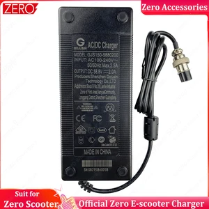 original charger zero 8x 10x 11x ddm mini plus electric scooter 52v 60v 72v spare parts free global shipping