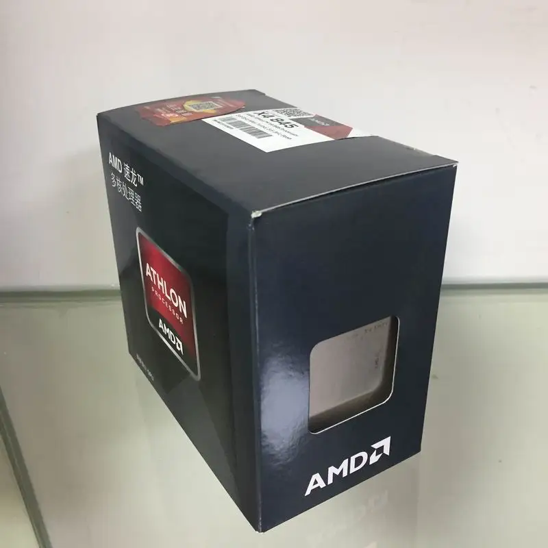 Процессор AMD Athlon X4 845 четырехъядерный 3 5 ГГц 65 Вт 2 Мб разъем FM2 + кэш память