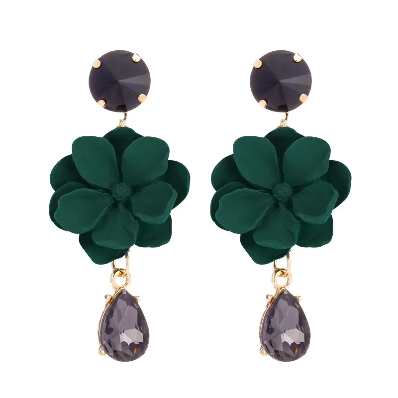 Блестящие боковые новые модные брендовые ювелирные изделия черные бусины