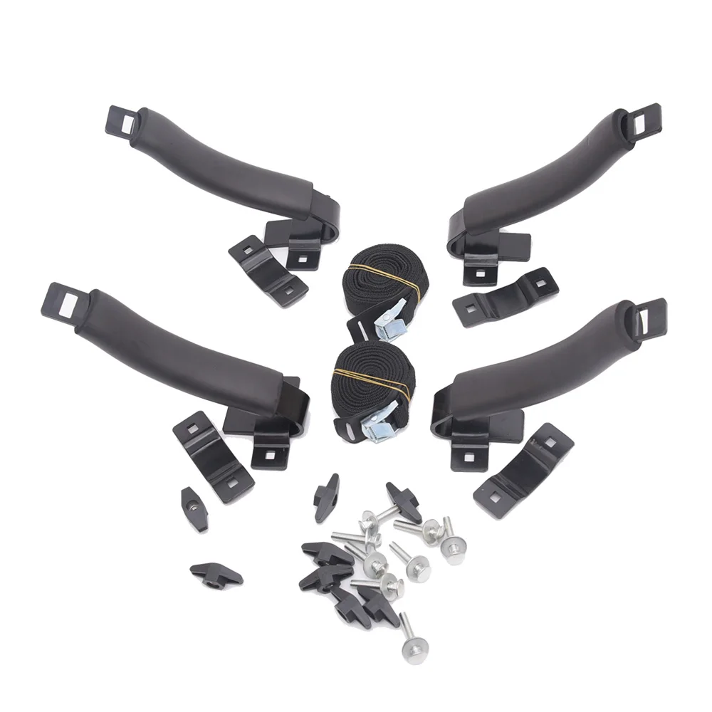 Открытый каяк на крыше набор 4 V-racks Топ Держатель перевозчика для каноэ или Каяка