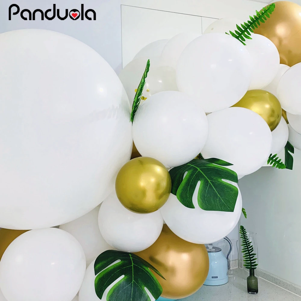 Jungle украшения для тематических вечеринок арочный комплект зеленая Пальмовая